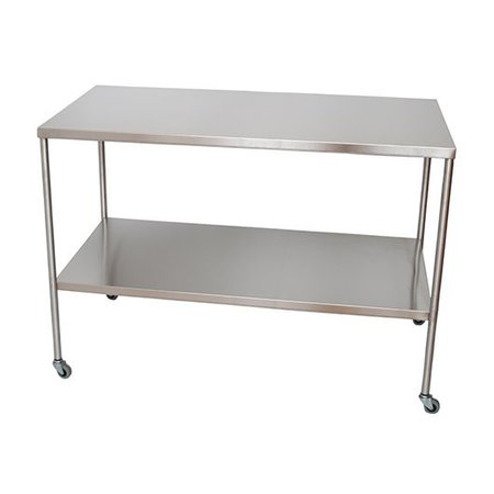 UMF MEDICAL Instrument Table 48″ x 24″ x 34″ SS8008